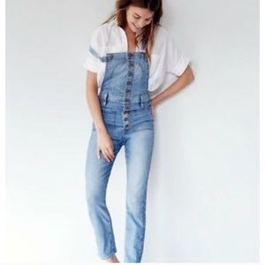 Madewell overalls summer wash